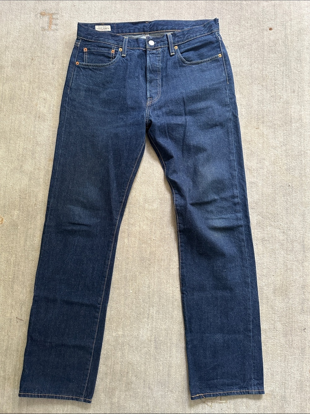 Levi's Dark Blue Straight Men's Jeans